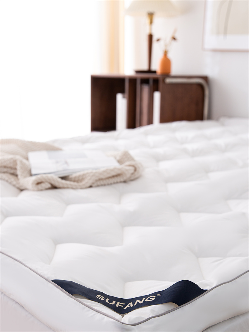 Undo Quilting Design Microfiber implens culcita Topper Undo Quilting Design Microfiber implens culcita Topper