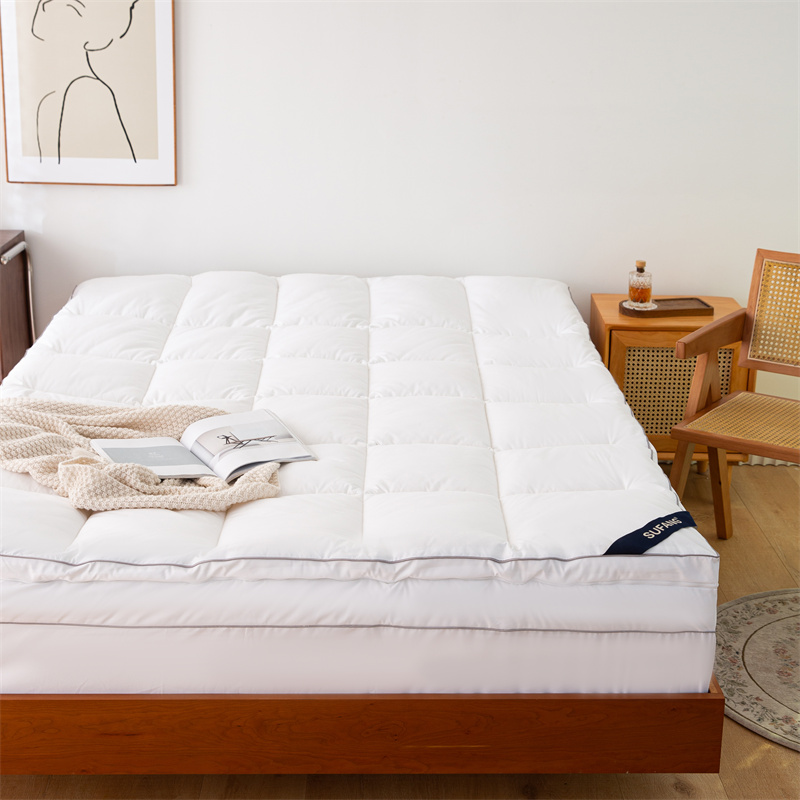 Duplex Stratis culcita Topper Cum Zipper Combinatae quaevis Microfiber implens culcita Topper Duplex Stratis culcita Topper Cum Zipper Combinatae quaevis Microfiber implens culcita Topper