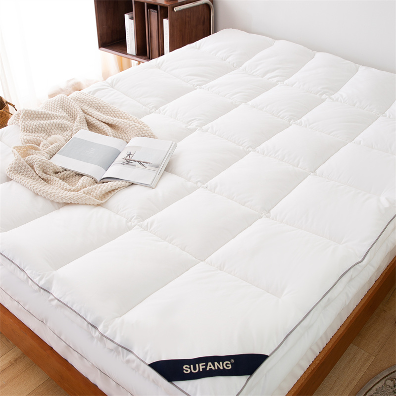 Duplex Stratis culcita Topper Cum Zipper Combinatae quaevis Microfiber implens culcita Topper Duplex Stratis culcita Topper Cum Zipper Combinatae quaevis Microfiber implens culcita Topper