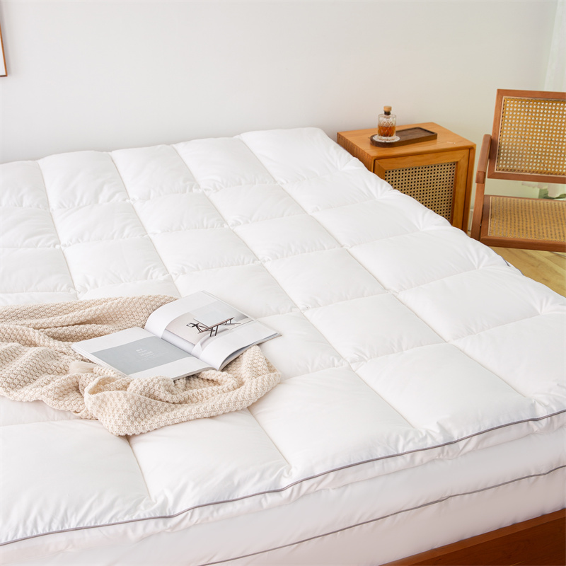 Duplex Stratis culcita Topper Cum Zipper Combinatae quaevis Microfiber implens culcita Topper Duplex Stratis culcita Topper Cum Zipper Combinatae quaevis Microfiber implens culcita Topper