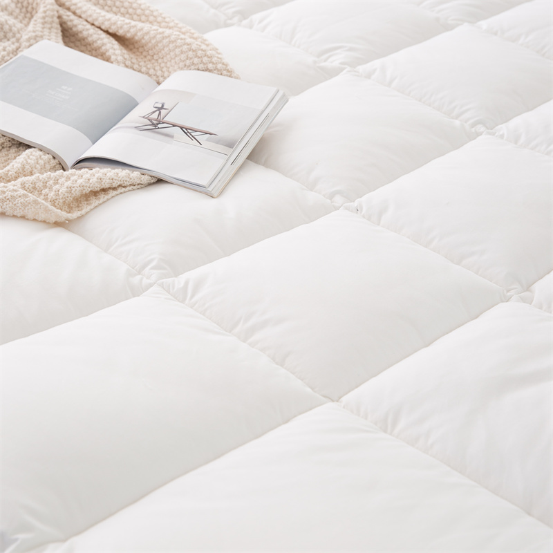 Duplex Stratis culcita Topper Cum Zipper Combinatae quaevis Microfiber implens culcita Topper Duplex Stratis culcita Topper Cum Zipper Combinatae quaevis Microfiber implens culcita Topper