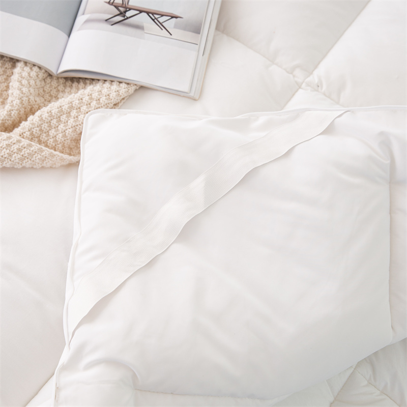 Duplex Stratis culcita Topper Cum Zipper Combinatae quaevis Microfiber implens culcita Topper Duplex Stratis culcita Topper Cum Zipper Combinatae quaevis Microfiber implens culcita Topper