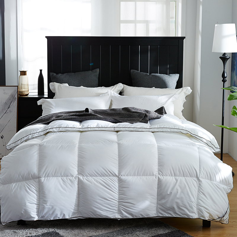 Duck Down calidum mollis Duvet Cum Limbis C% Cottonus