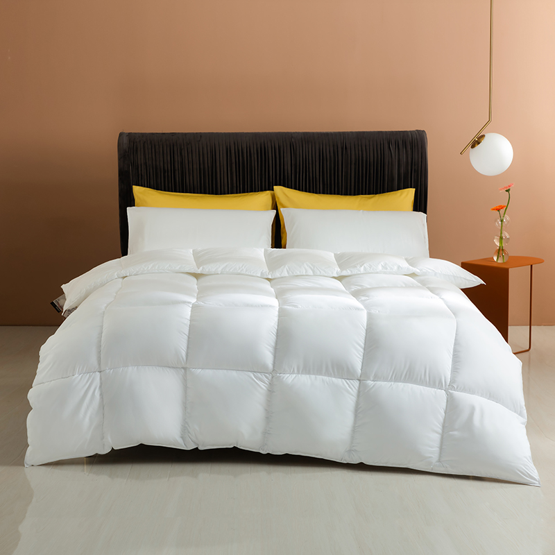 Goose Down Duvet 100% Cotton Fabric For Star Hotel