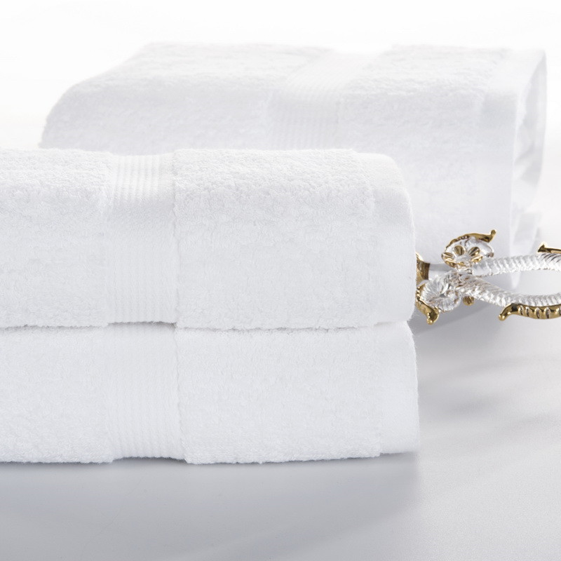 Jacquard Towel Hotel Balneo Campo White Jacquard Towel Hotel Balneo Campo White