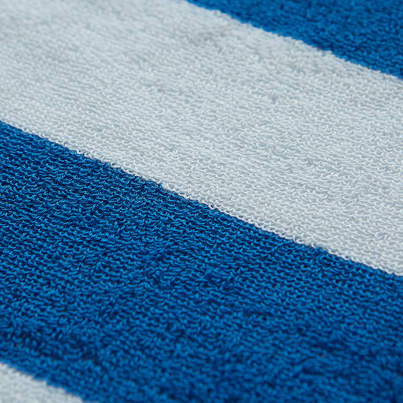Yarn Dyed Blue White Stripe Beach Towel Pool Towel Yarn Dyed Blue White Stripe Beach Towel Pool Towel